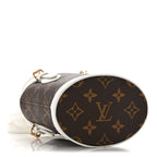 Monogram LV Match Nano Bucket Bag White