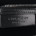Shiny Lord Calfskin Mini Antigona Black
