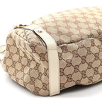 Monogram Medium Abbey Shoulder Bag Off White