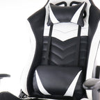 Gaming Chair in Black and White