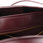 Nappa Intrecciato Small Andiamo Shoulder Bag Barolo