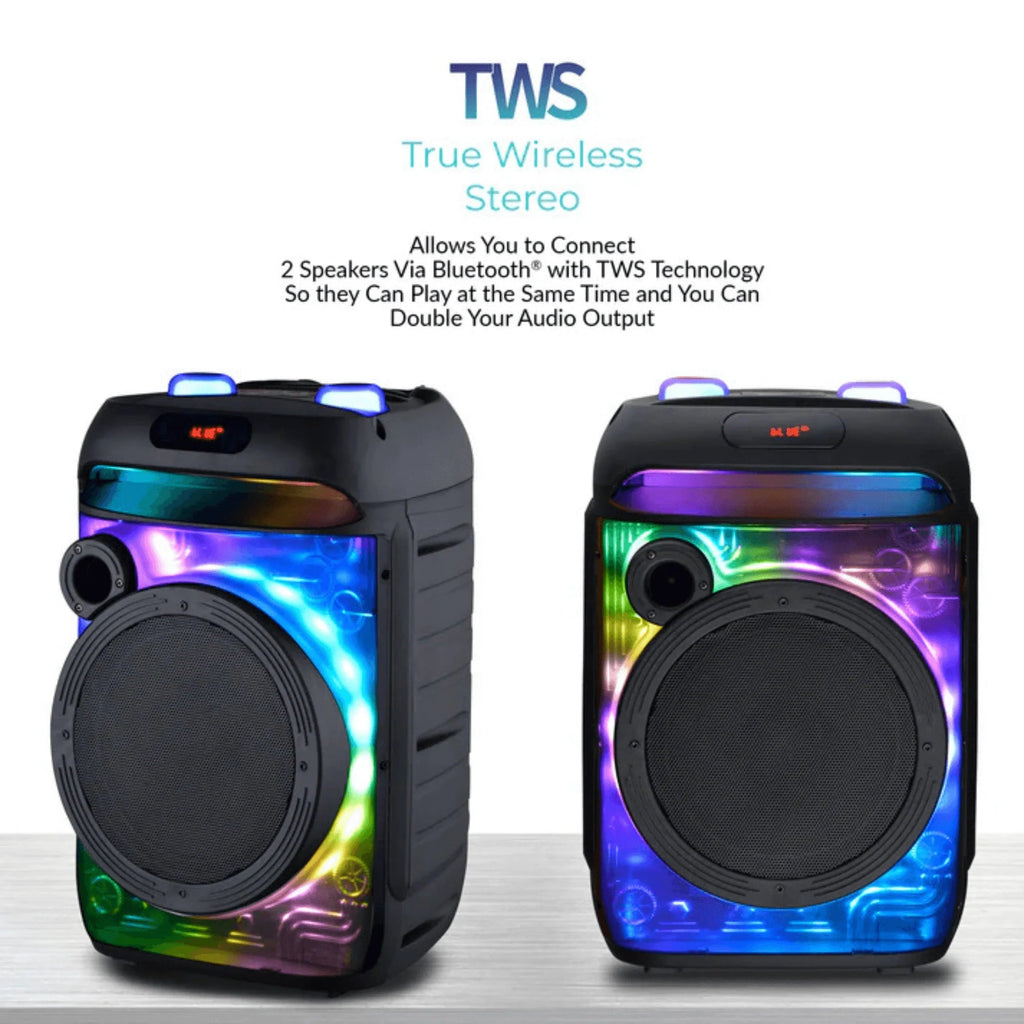 CYBER FLEX8 8-Inch Portable Bluetooth Speaker