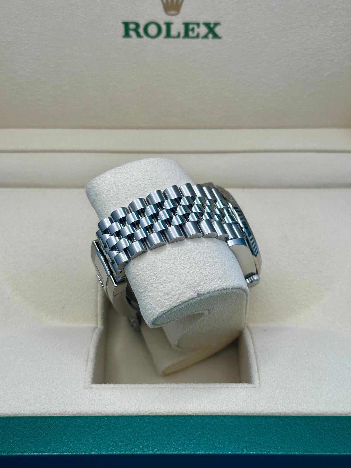 Rolex White Rolesor Datejust 36  - Mint Green Index Dial - Jubilee Bracelet - 126234