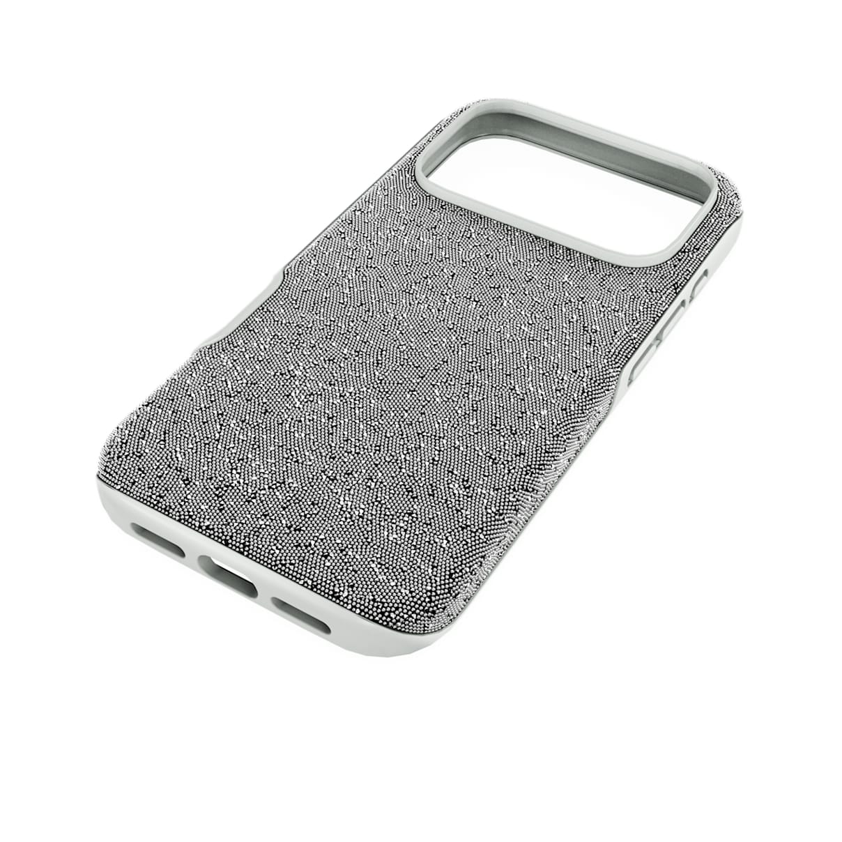 High smartphone case, iPhone 17 Pro, Silver tone
