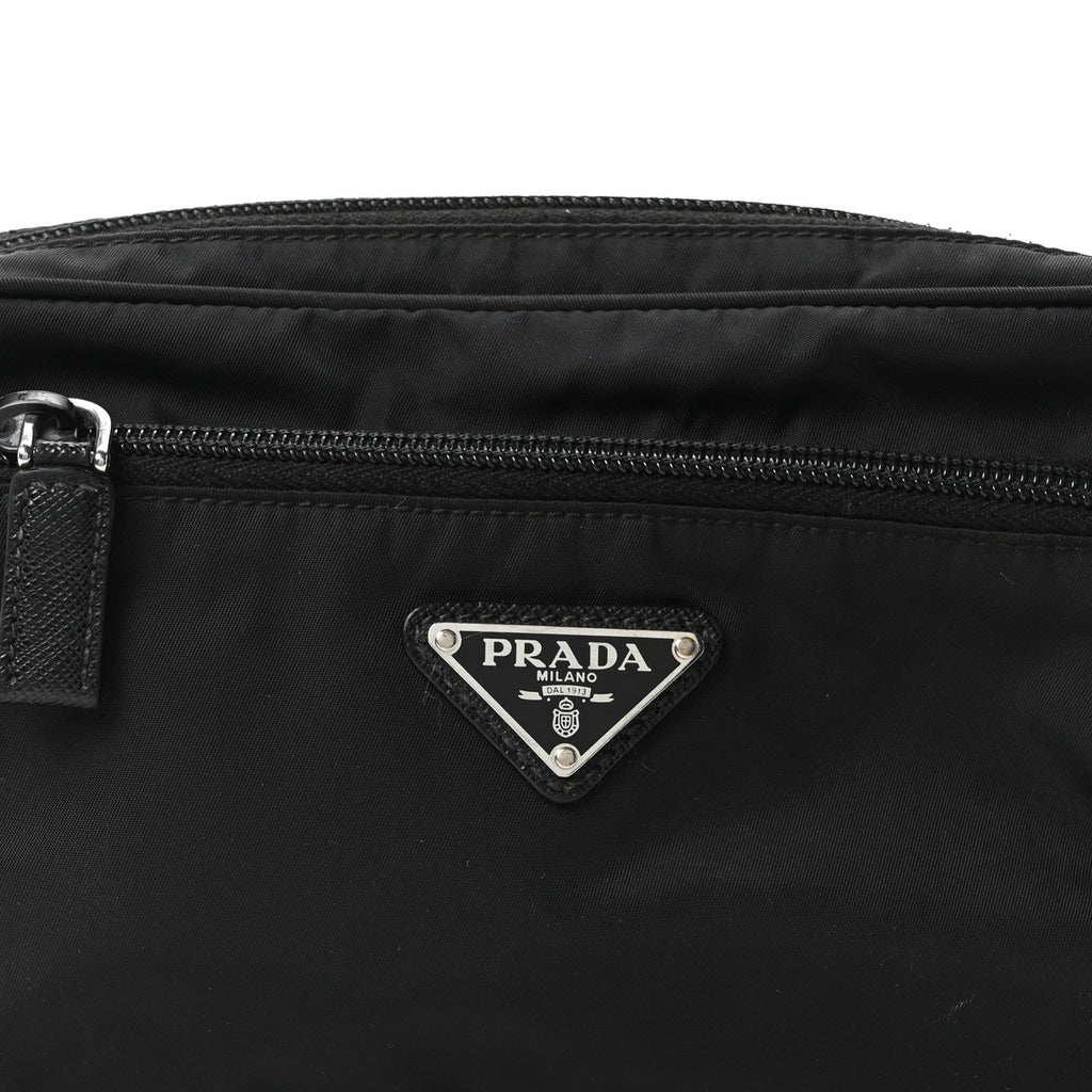 Tessuto Nylon Belt Bag Black