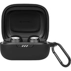 SAHARA - Anti-Slip Silicone Case for JBL Live Free 2 Headphones - Black