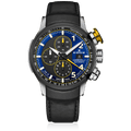 Edox Chronorally Automatic Men's Black Watch