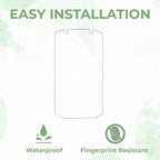 Entronix Clear Screen Protector Compatible with Zebra Scanner TC77 - 2-Piece Combo
