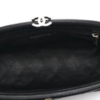 Caviar Quilted Timeless Clutch Black