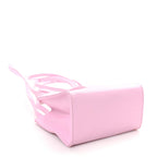 Vegan Leather Small Shopping Bag Bubblegum