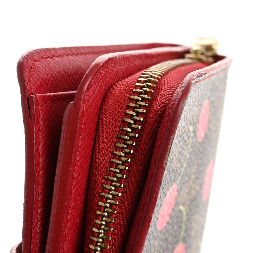 Monogram Cerises Compact Zippe Wallet
