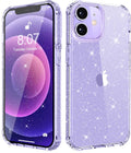 Entronix Case Compatible with iPhone 11 - [Hard Back] Glitter Clear