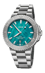 New York Harbor Limited Edition II | 43mm, Stainless Steel and Rubber Strap, Green Dial