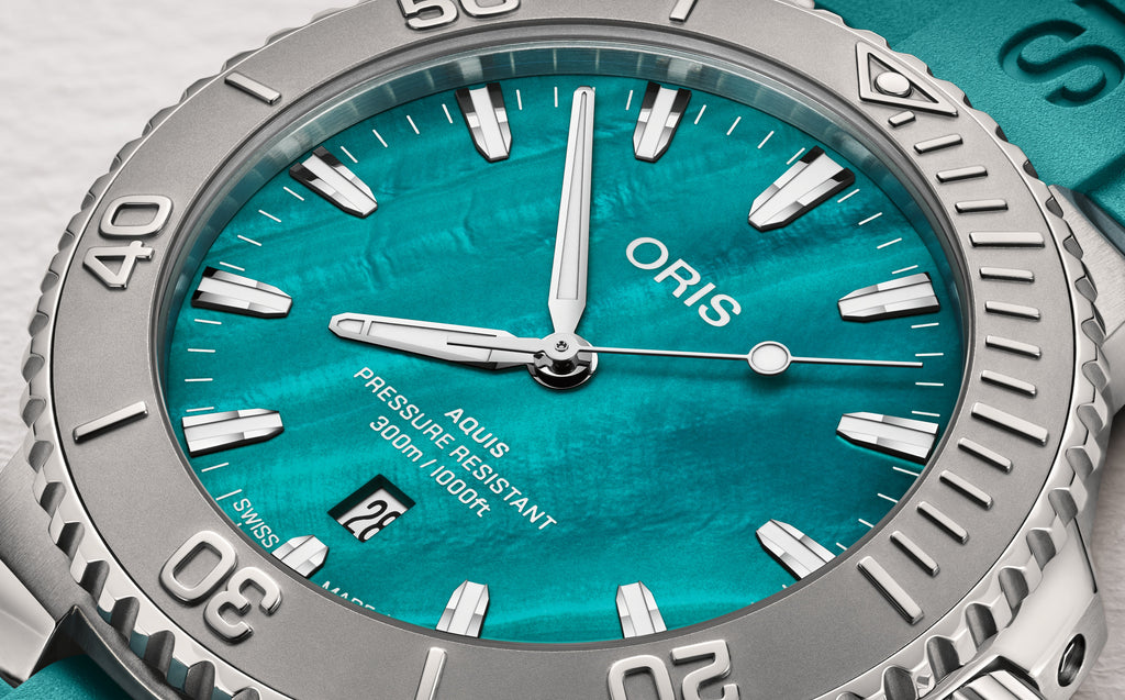 New York Harbor Limited Edition II | 43mm, Stainless Steel and Rubber Strap, Green Dial