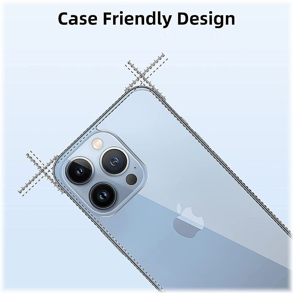 SAHARA - ZeroDamage Tempered Glass Rear Housing Protector (2-Pack) - iPhone 13 Pro Max