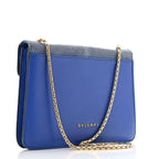 Galuchat Calfskin Serpenti Forever Crossbody Bag Blue