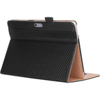 SAHARA - Venture Series Carbon Fiber Pattern Folio Case - Microsoft Surface Go 4 and Go 3