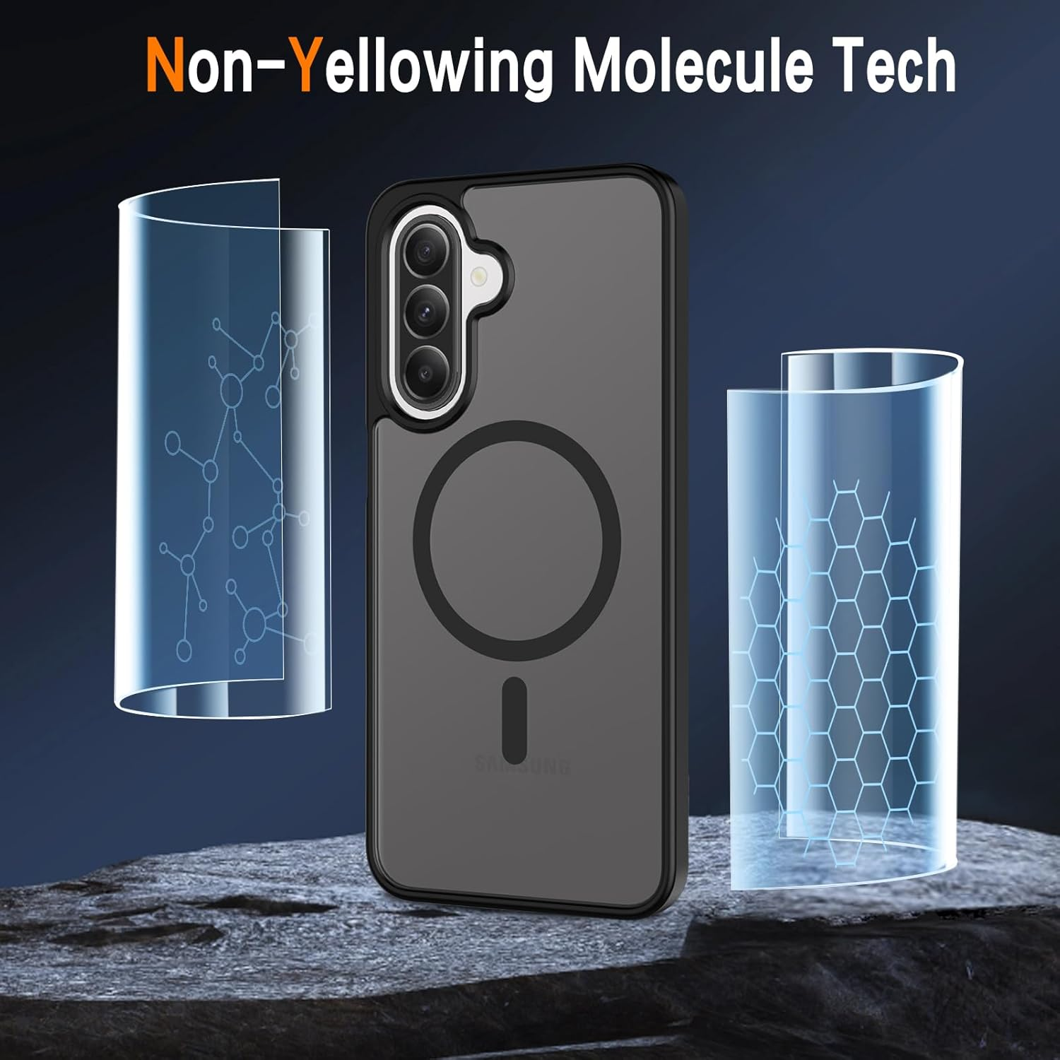 [DIS] Entronix [Magnetic] Case Compatible with Galaxy A17 - Translucent Frosted Matte