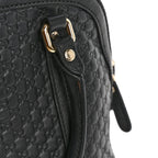 Microguccissima Mini Dome Bag Black
