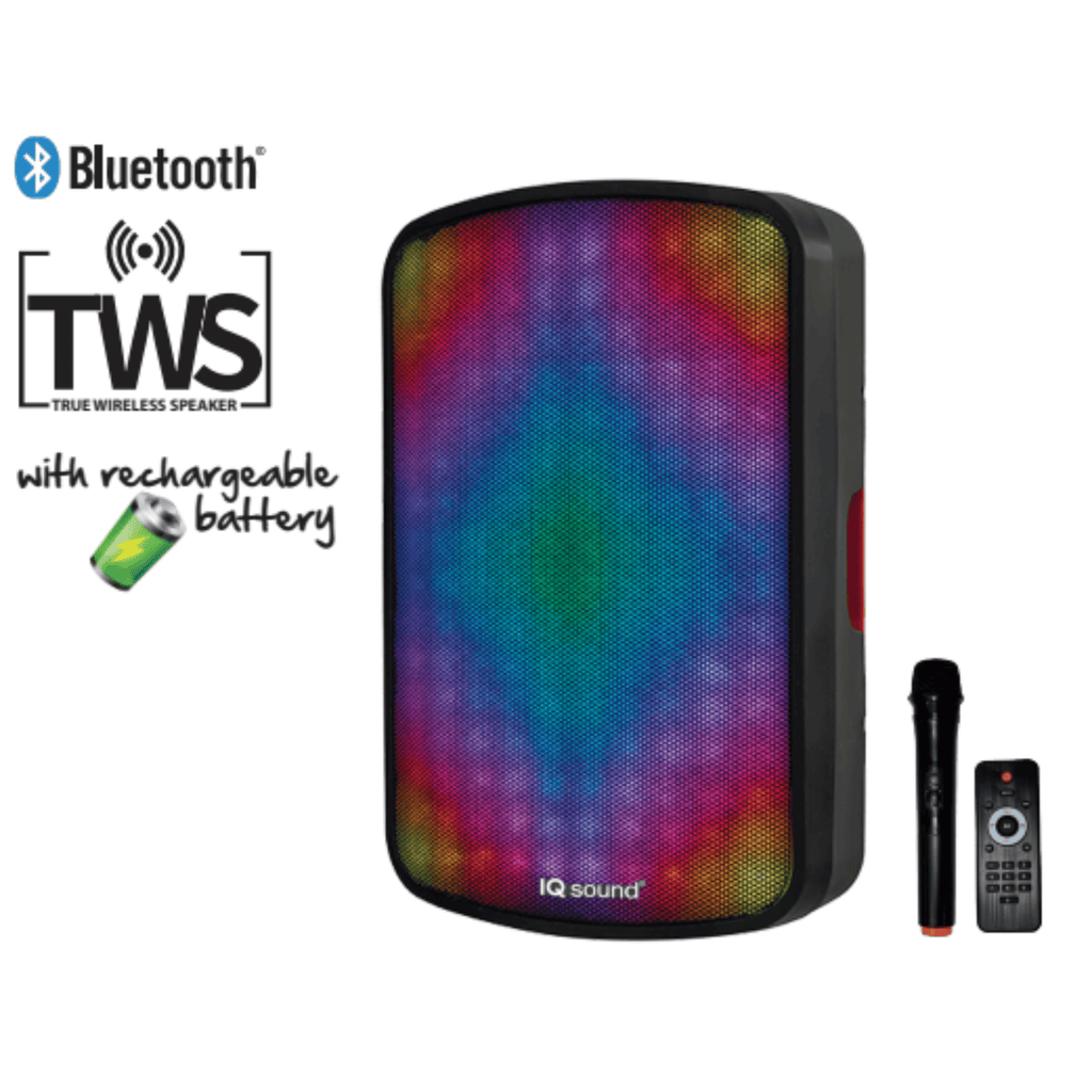 15' Portable Bluetooth Speaker with True Wireless Technology