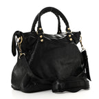 Agneau Giant 12 Gold Hardware Velo Black