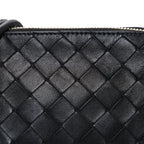 Nappa Intrecciato Concert Pouch Black