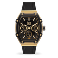 ICE Boliday Ladies Black Gold Watch