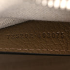 Piuma Calfskin Jumbo GG Embossed Mini Duffle Bag Good Taupe