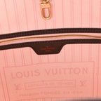 Damier Ebene Neo Neverfull MM Rose Ballerine