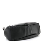 Calfskin Medium Abbey Shoulder Bag Black