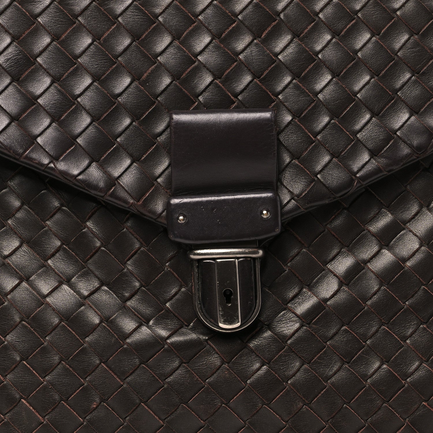 Intrecciato VN Briefcase Ebano