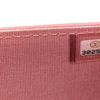 Metallic Lambskin Quilted Boy Wallet On Chain WOC Pink