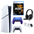 PS5 Slim with COD Black OPS 6, Extra Controller & Accessories