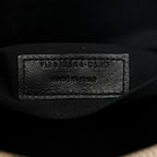 Calfskin Matelasse Monogram Lou Camera Bag Black