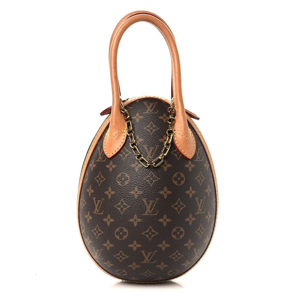 Monogram Egg Bag Black
