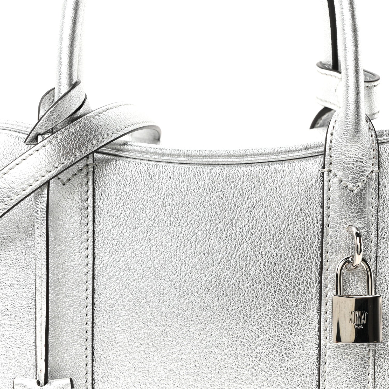 Metallic Chevre Mignon BB Silver