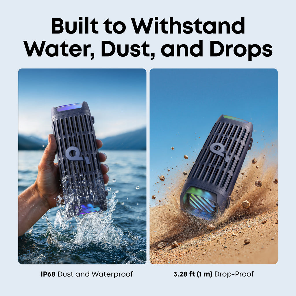 soundcore Boom 3i | Portable Rugged Outdoor Speaker