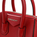 Sugar Goatskin Mini Antigona Red