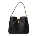 Smooth Calfskin Medium Camille 16 Soft Bag Black