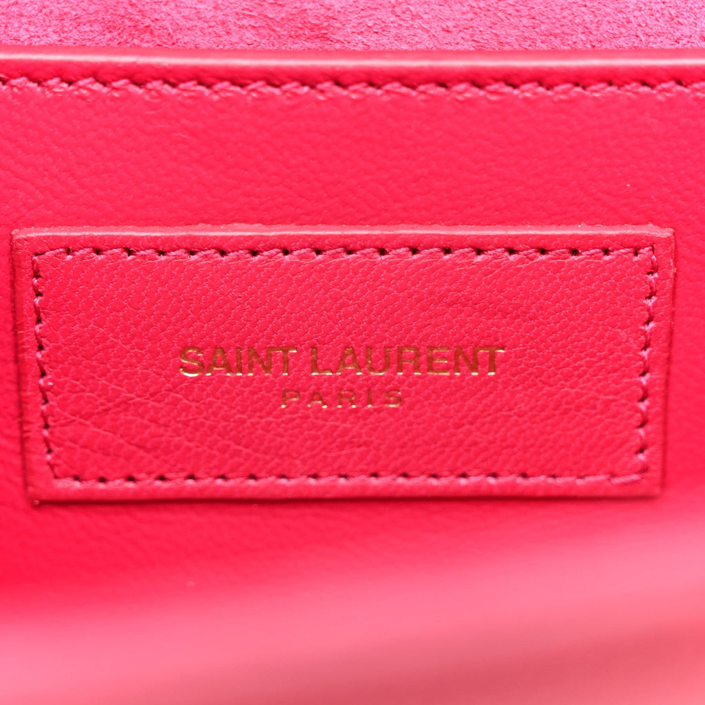 Grain De Poudre Classic Monogram Cassandre Clutch Lipstick Fuchsia