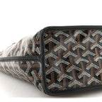 Goyardine Reversible Mini Anjou Black