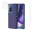 Entronix Bundle Compatible with Galaxy Note 10 Plus - Heavy Duty Case & 2 Clear Screen Protectors