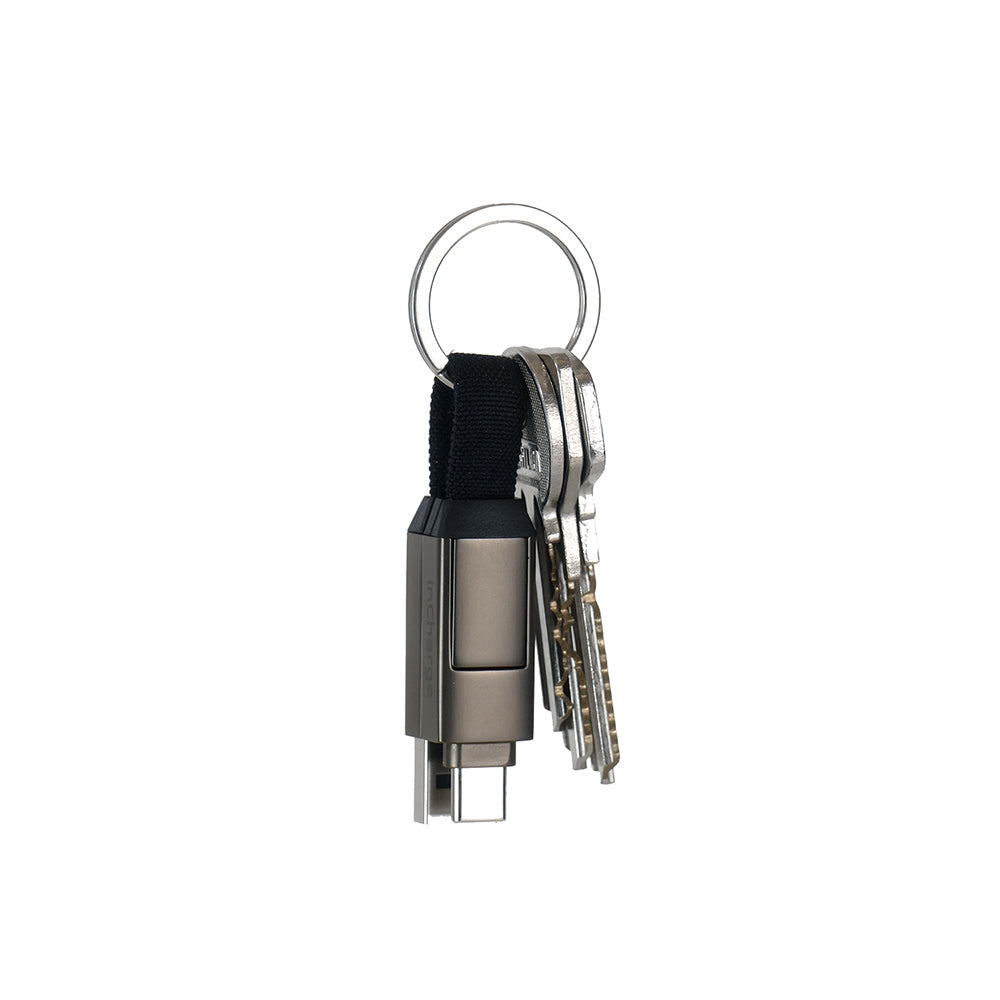 inCharge® 6 - 15W, 6in1 keyring cable