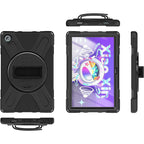 SAHARA - Protection Hand Strap Series Case for Lenovo Tab M10 Plus (3rd Gen) - Black