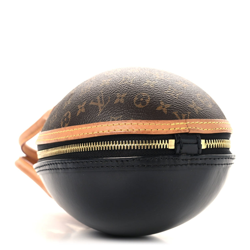 Monogram Egg Bag Black