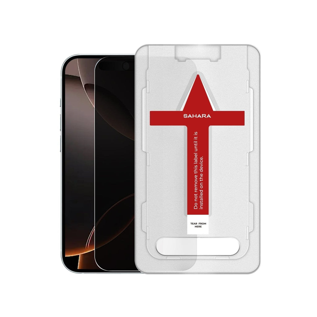 SAHARA - ZeroDamage Tempered Glass Privacy Screen Protector - Apple iPhone 16 Pro - ZD00156