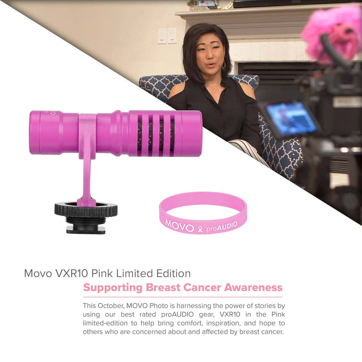 Movo VXR10 - Pink Breast Cancer Awareness Edition