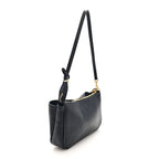 Natural Smooth Calfskin Rodeo Sling Pochette Black