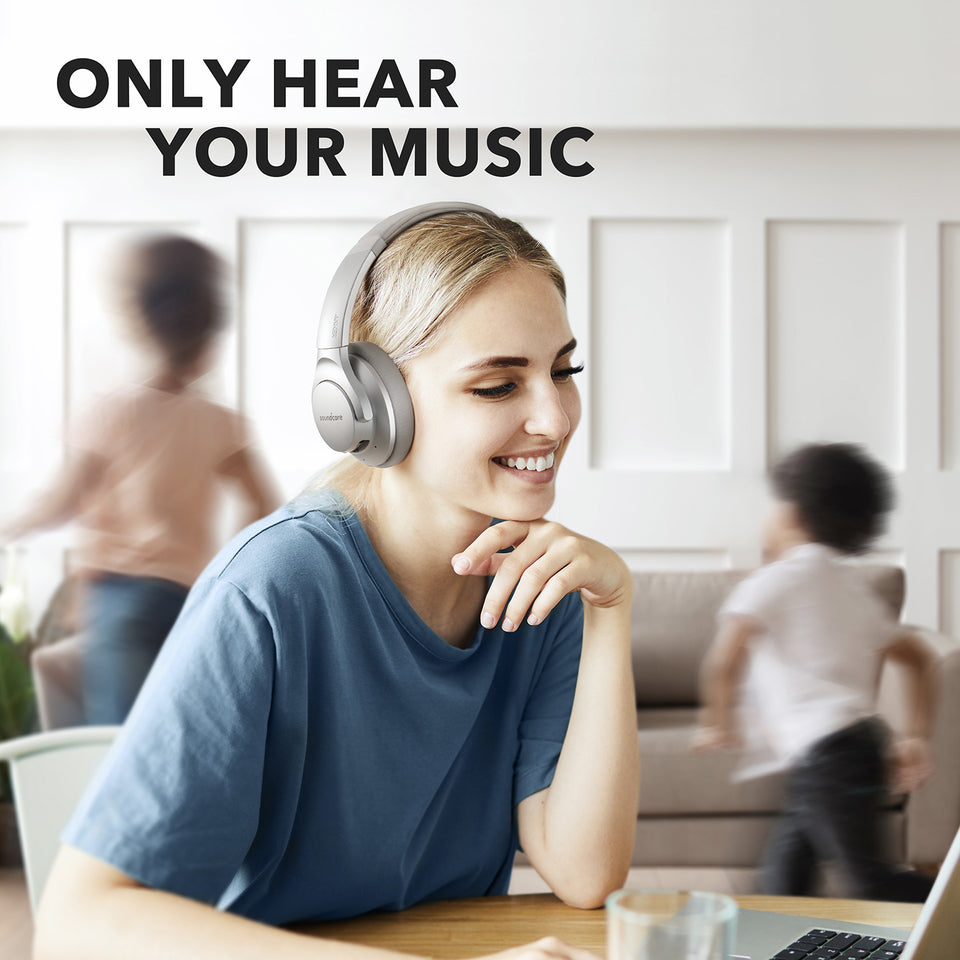 soundcore Life Q20 | Over-Ear Headphones with Hybrid ANC