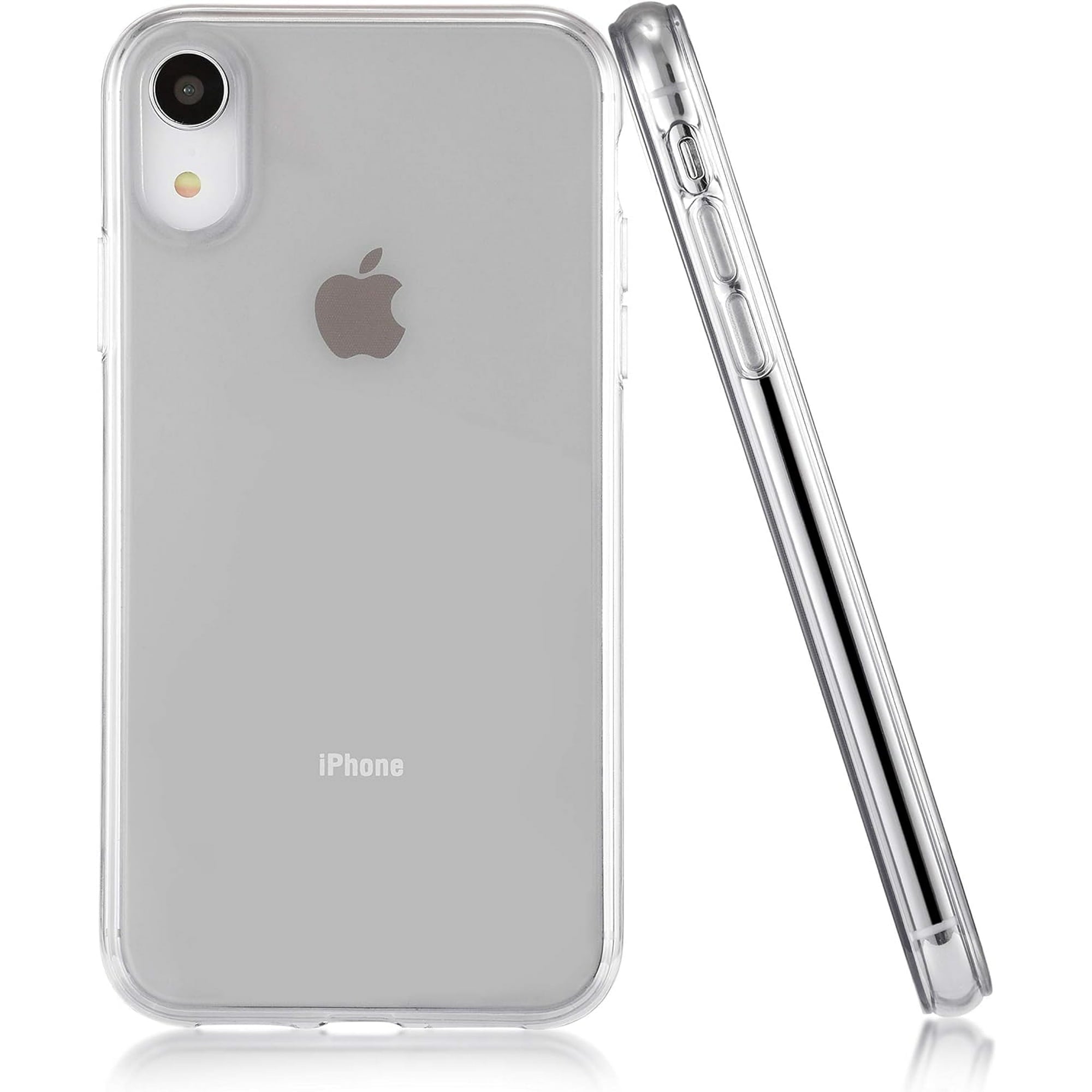 Entronix Case Compatible with iPhone XR - [Hard Back] Slim Clear